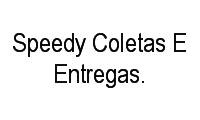 Logo Speedy Coletas E Entregas. em Saguaçu