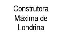 Logo Construtora Máxima de Londrina em Petrópolis