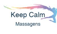 Logo Keep Calm Massagens em Jardim Zaira