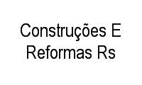 Logo Construções E Reformas Rs