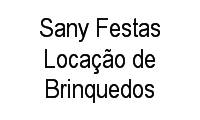 Logo Sany Festas Locação de Brinquedos