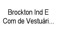 Logo Brockton Ind E Com de Vestuário E Facções