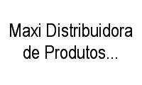 Logo Maxi Distribuidora de Produtos de Limp E Hig em Cidade dos Funcionários