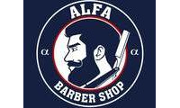 Logo Alfa Barber Shop em Engenho de Dentro