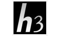 Logo H3 Vertical em Parque Jabaquara