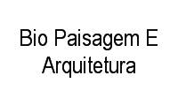 Logo Bio Paisagem E Arquitetura em Vargem Grande