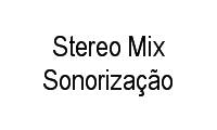 Logo Stereo Mix Sonorização em Rondônia