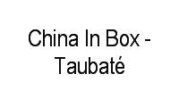 Logo China In Box -Taubaté em Independência