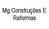 Logo Mg Construções E Reformas em Sarandi