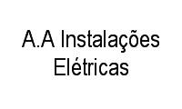 Logo A.A Instalações Elétricas