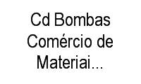 Logo Cd Bombas Comércio de Materiais Hidráulicos E Elétricos Ltda em Itapeba