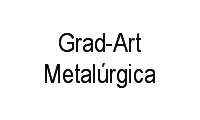 Logo Grad-Art Metalúrgica em Gardênia Azul