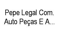 Logo Pepe Legal Com. Auto Peças E Acessórios em Pirajussara