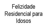 Logo Felizidade Residencial para Idosos em Recreio dos Bandeirantes