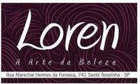 Logo Loren - Arte Da Beleza em Santana