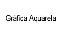 Logo Gráfica Aquarela em Centro