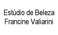 Logo Estúdio de Beleza Francine Valiarini em Água Branca