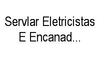 Logo Servlar Eletricistas E Encanadores Predial em Matatu