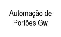 Logo Automação de Portões Gw em Pinheirinho