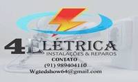 Logo 4 Elétrica Instalações e Reparos em Águas Brancas