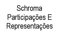 Logo Schroma Participações E Representações em Jardim Fonte do Morumbi