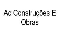 Logo Ac Construções E Obras
