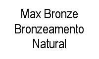 Logo Max Bronze Bronzeamento Natural em Bairro Santa Rita
