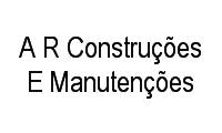 Logo A R Construções E Manutenções em Setor Morada do Sol