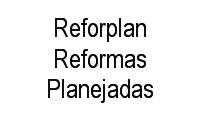 Logo Reforplan Reformas Planejadas em Marapé