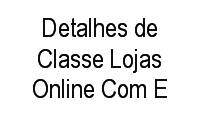 Logo Detalhes de Classe Lojas Online Com E em Cerqueira César