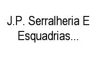 Logo J.P. Serralheria E Esquadrias de Alumínio