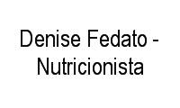 Logo Denise Fedato Rezende - Nutricionista em Centro