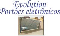 Logo Evolution Portões Eletrônicos em Marambaia