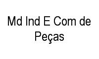 Logo Md Ind E Com de Peças