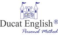Logo Ducat English em Centro