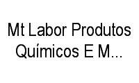 Logo Mt Labor Produtos Químicos E Mat. P/ Laboratórios em Residencial Itamarati