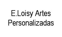 Logo E.Loisy Artes Personalizadas em Pedreira