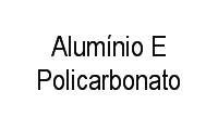 Logo Alumínio E Policarbonato em Paulicéia