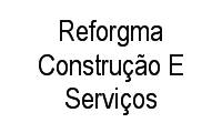 Logo Reforgma Construção E Serviços