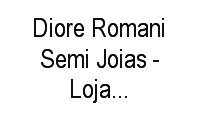 Logo Diore Romani Semi Joias - Loja de Fábrica - Atacado E Varejo Folheados em Barra da Tijuca