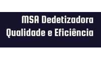 Logo MSA Dedetizadora
