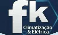 Logo Fk climatização e eletrica em Jardim Água Boa