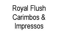 Logo Royal Flush Carimbos & Impressos