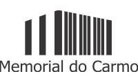 Logo Cemitério Memorial do Carmo - Vertical em Caju