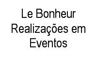 Logo Le Bonheur Realizações em Eventos