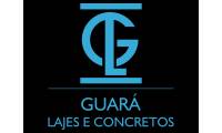 Logo Guará Lajes,Concretos e Construções