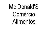 Logo Mc Donald'S Comércio Alimentos
