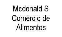 Logo Mcdonald S Comércio de Alimentos