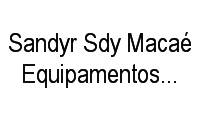 Logo Sandyr Sdy Macaé Equipamentos Elétricos em Sol e Mar