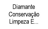 Logo Diamante Conservação Limpeza E Serviços